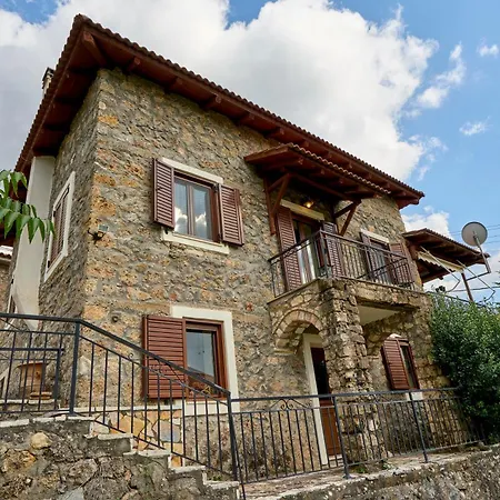 Rustic Stone House