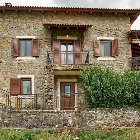 Rustic Stone House